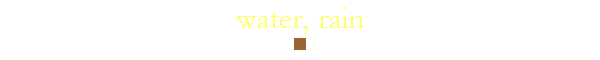 water, rain