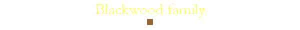 Blackwood family