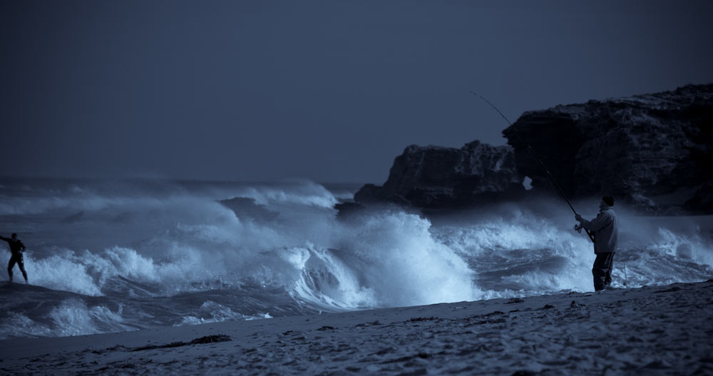 Gunammatta_GA310927_adj.jpg - Surfing in the maelstrom that is Winter at Gunnamatta surf beach, Victoria, Australia.