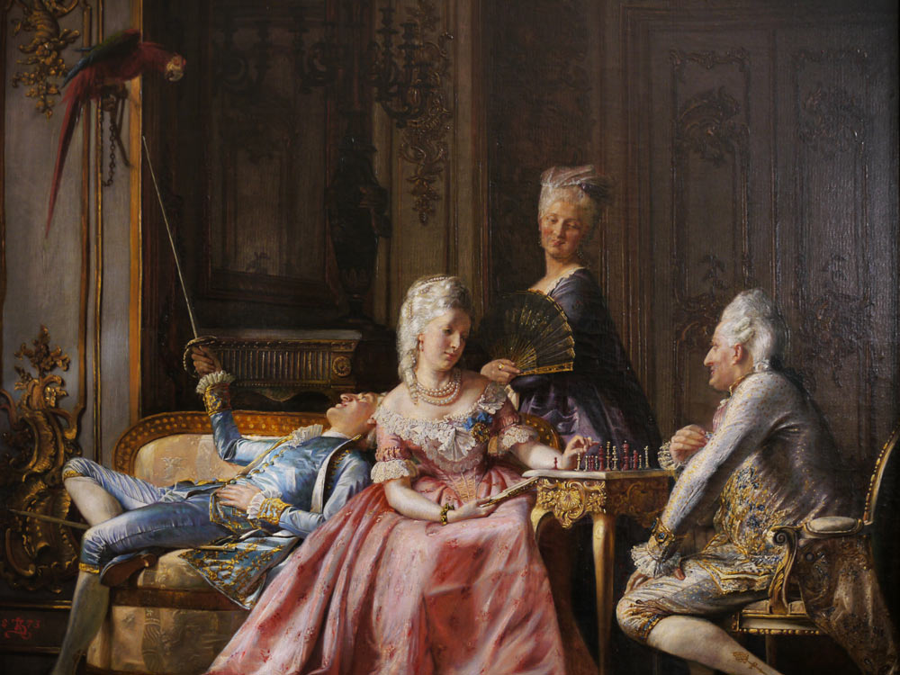 P1110673.jpg - 1873 - Kristian Zahrtmann - "Scene from court of King Christian VII"