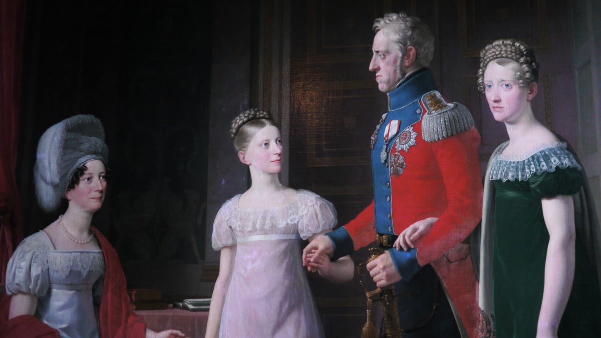 P1110529.jpg - 1821 - King Frederick VI, Queen Marie Sophie Frederikke and daughters