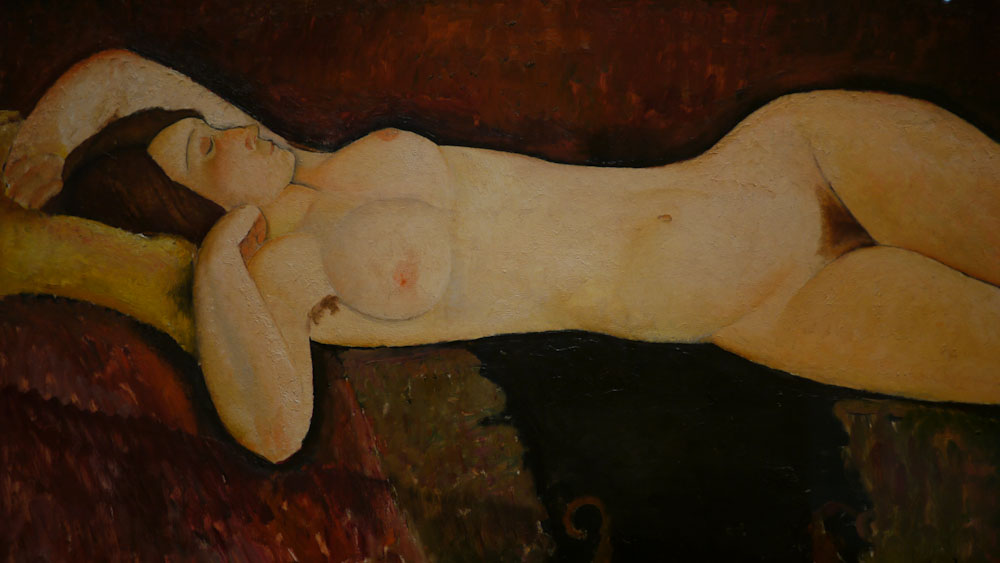 P1140193-1.JPG - Reclining nude. Modigliani. c1919.