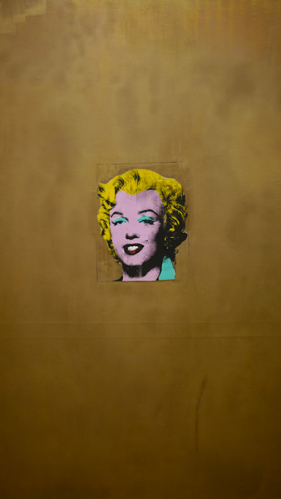P1140256-1.JPG - Gold Marilyn Monroe. Andy Warhol. 1962.
