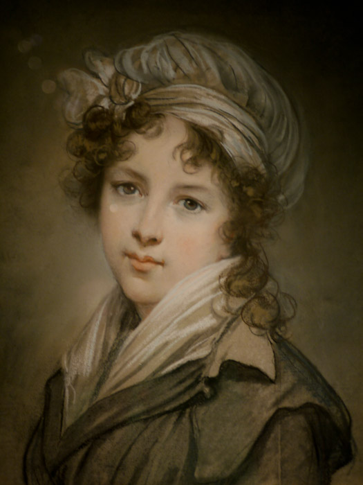 P1130958-1.JPG - Self portrait. Elisabeth Le Brun. (pastel) 1789