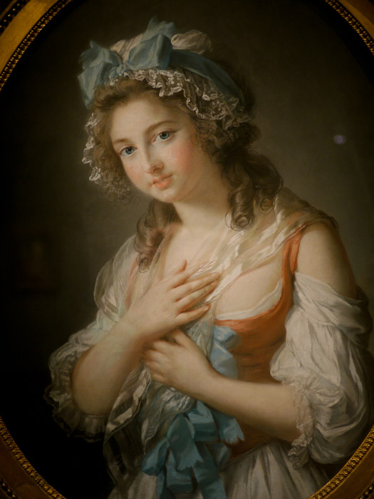 P1130960-1.JPG - The Duchesse de Guiche. Elisabeth Le Brun. (pastel) 1784