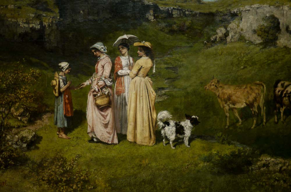 P1130987-1.JPG - Young ladies of the village. Courbet. 1851-52.