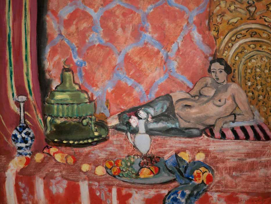 P1140037-1.JPG - Odalisque with gray trousers. Matisse. 1927.