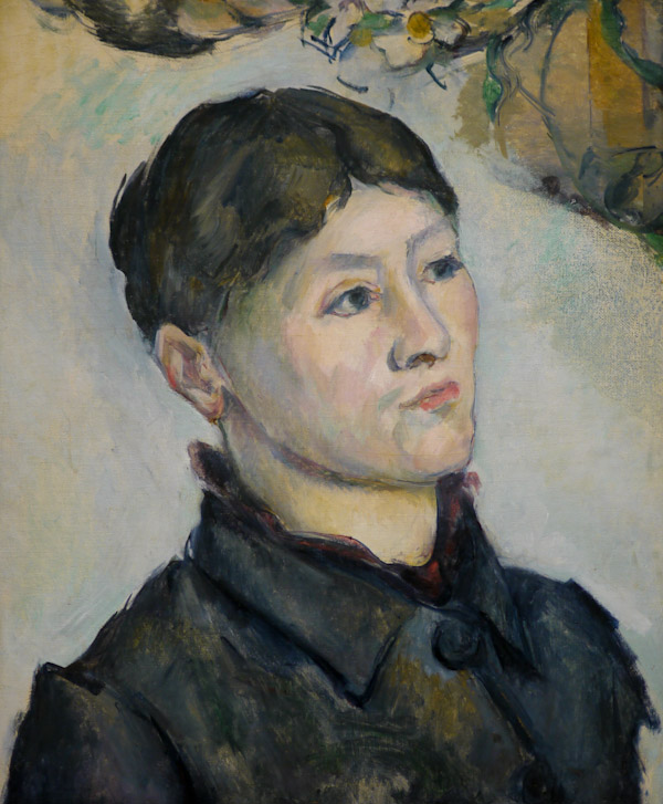 P1140876-1.JPG - Portrait of Madame Cezanne. Cezanne. 1885-7.