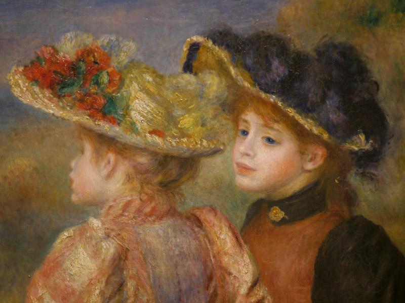 P1140897-1.JPG - Two girls. Renoir. c1892. detail.