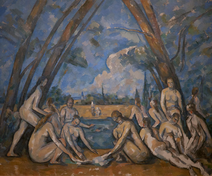 P1140904-1.JPG - The large bathers. Cezanne. 1906.